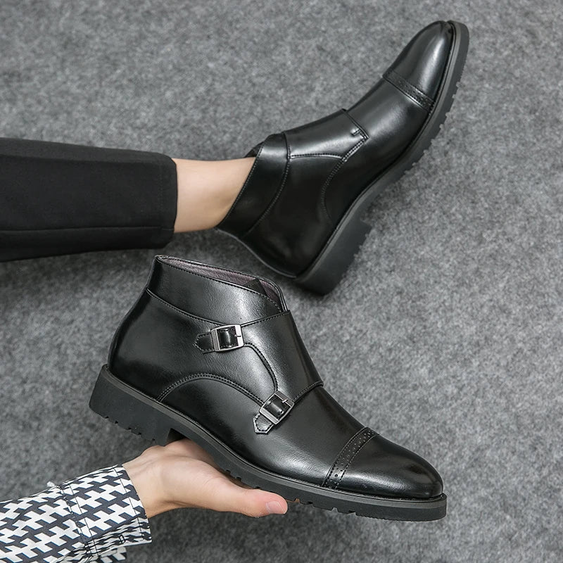 Marco | Double Strap Dress Boots