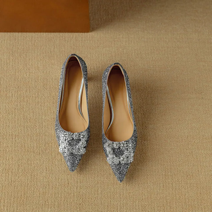 Lumina Glitter Pumps