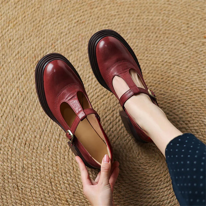 Veloria Chunky Pumps mary janes