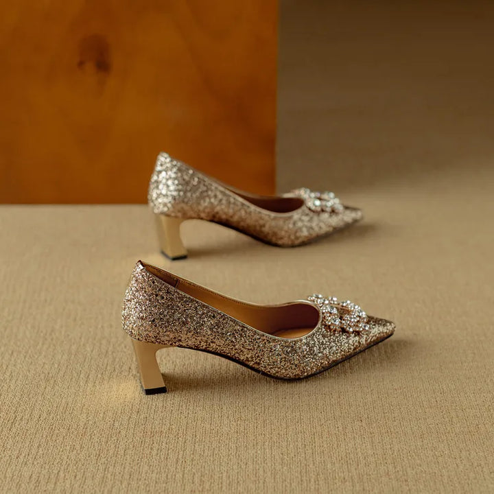 Lumina Glitter Pumps