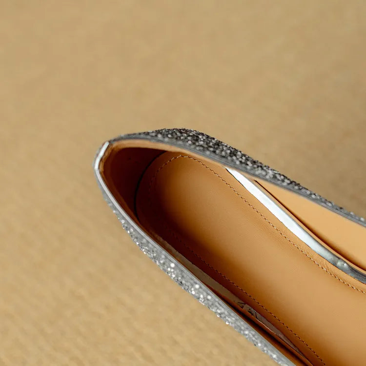 Lumina Glitter Pumps
