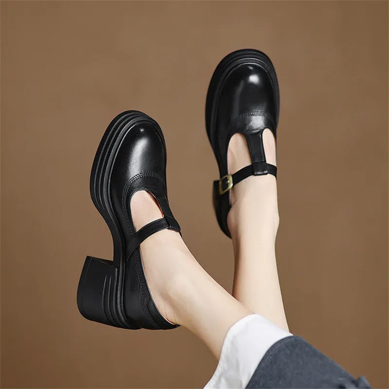 Veloria Chunky Pumps mary janes