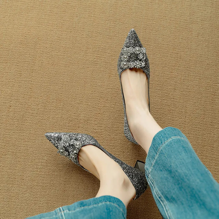 Lumina Glitter Pumps