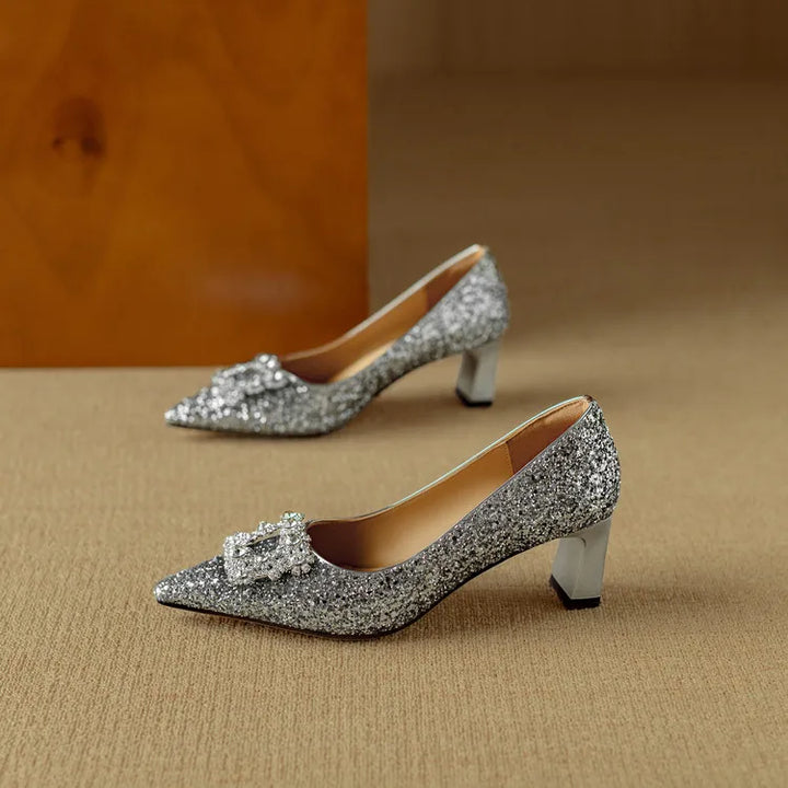Lumina Glitter Pumps