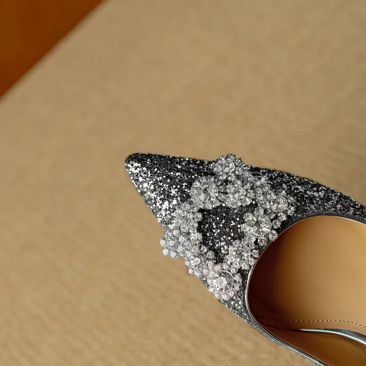 Lumina Glitter Pumps