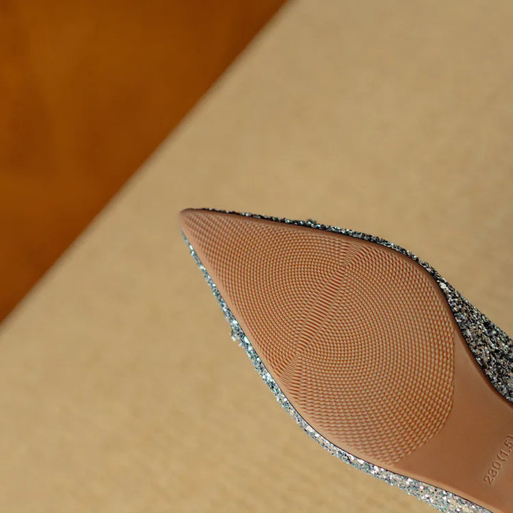 Lumina Glitter Pumps