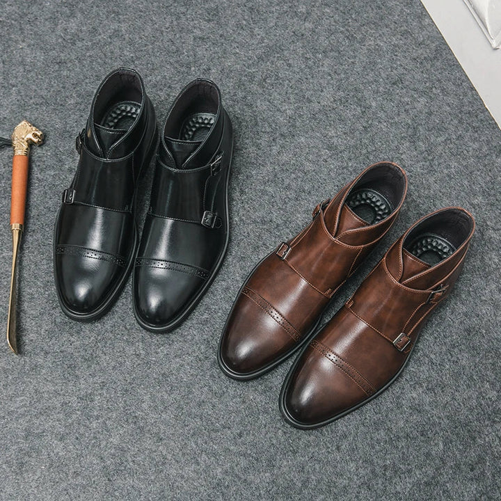 Marco | Double Strap Dress Boots