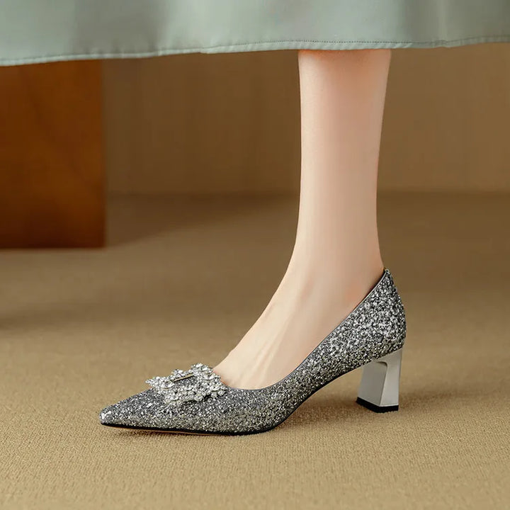 Lumina Glitter Pumps