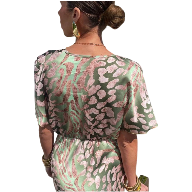 Nerelle Wrap Flow Maxi Dress