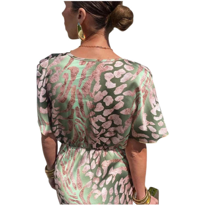 Nerelle Wrap Flow Maxi Dress