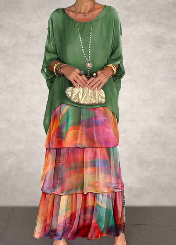 Noelle Grace Flow Maxi Dress