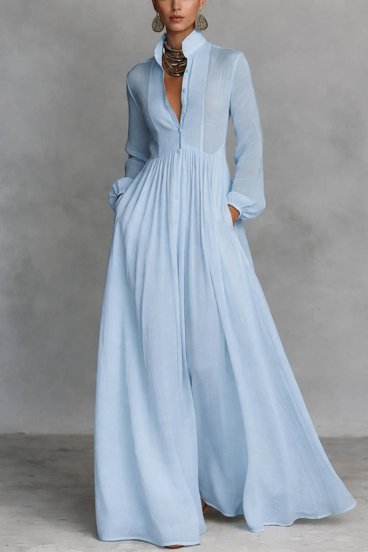 Liora Button Flow Dress