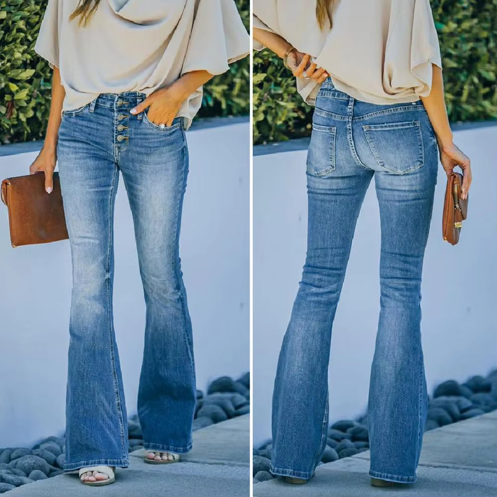 Elvaria Vintage Flare Jeans