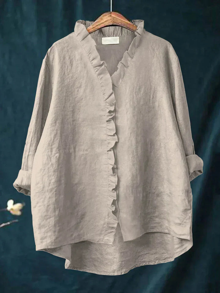 Elira Ruffle Soft Blouse