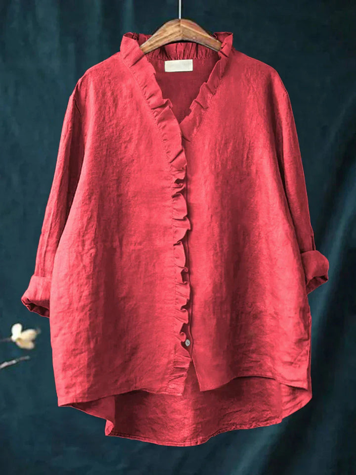 Elira Ruffle Soft Blouse