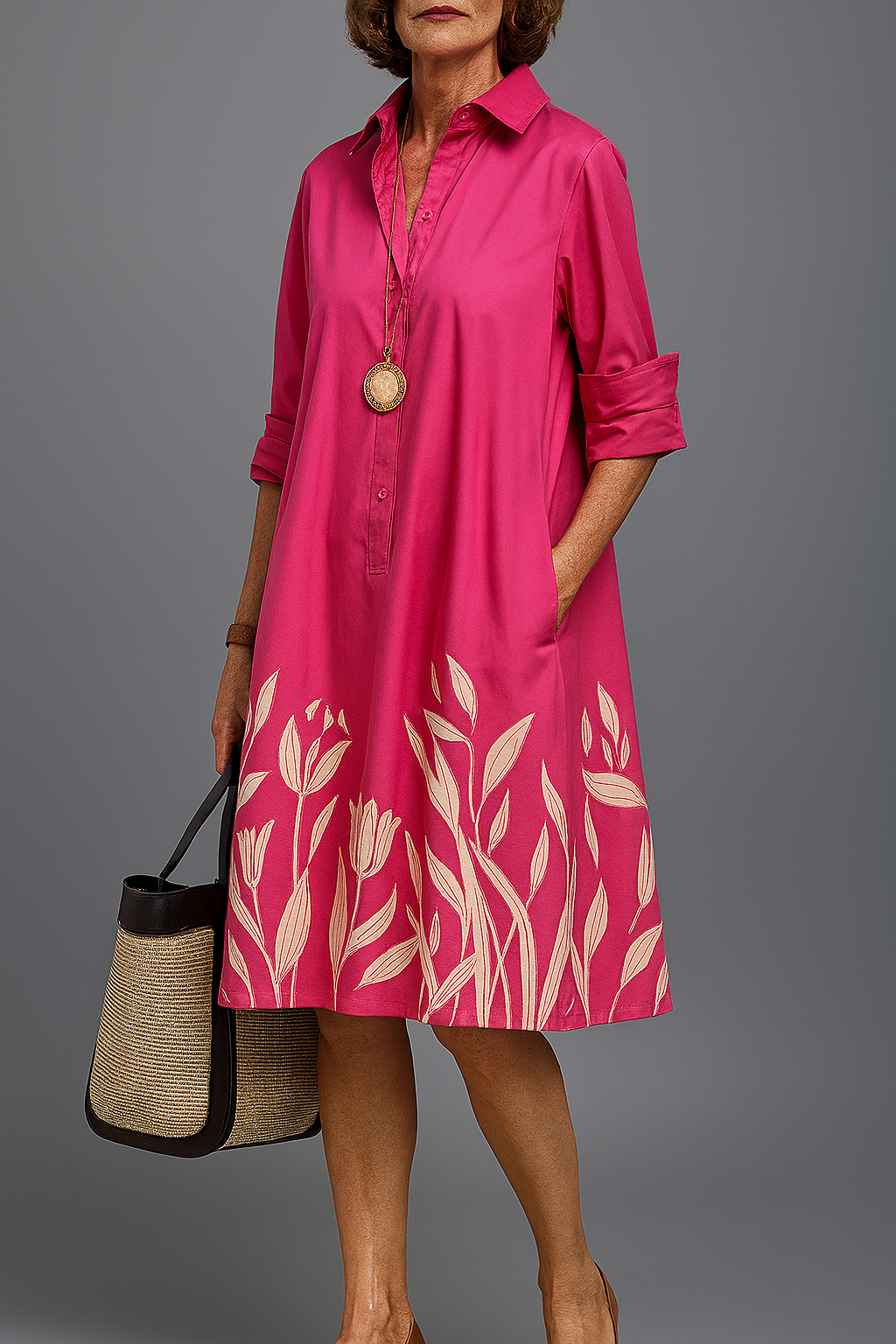 Seraphina Bloom Shirt Dress