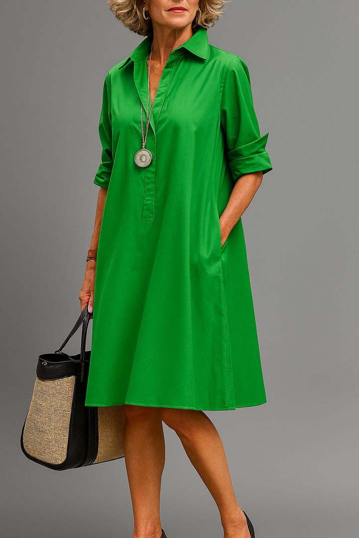Arden Flow Shirt Dress