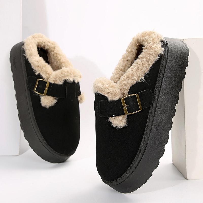 Elvara PlushBuckle Comfort Boots