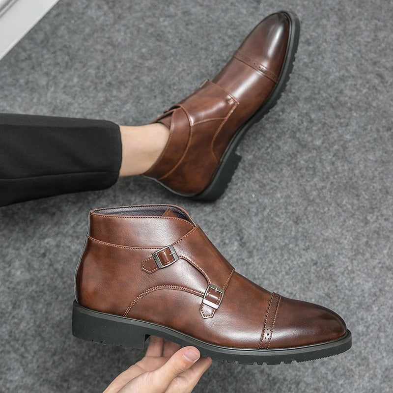 Marco | Double Strap Dress Boots