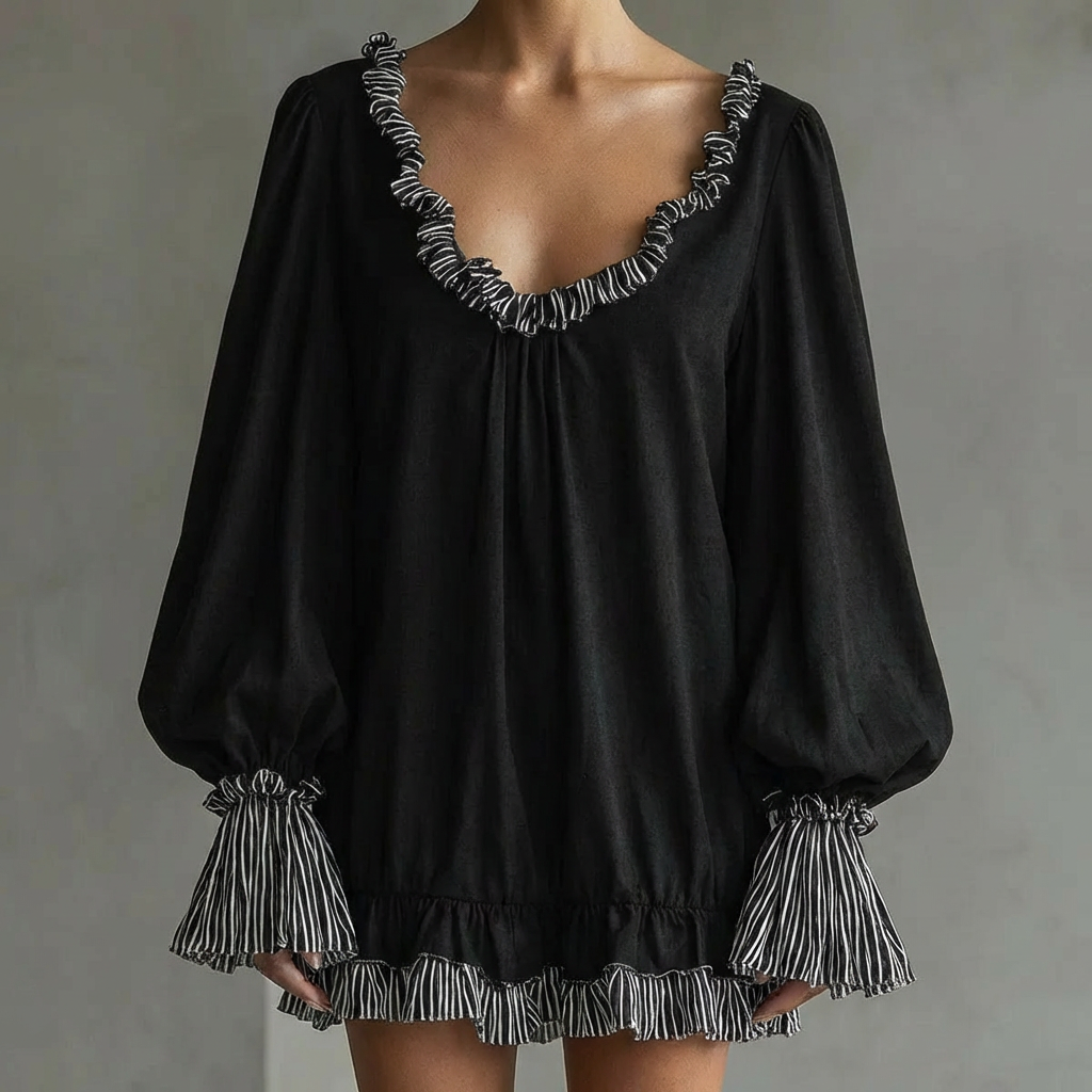 Nyx Ruffle Mini Dress