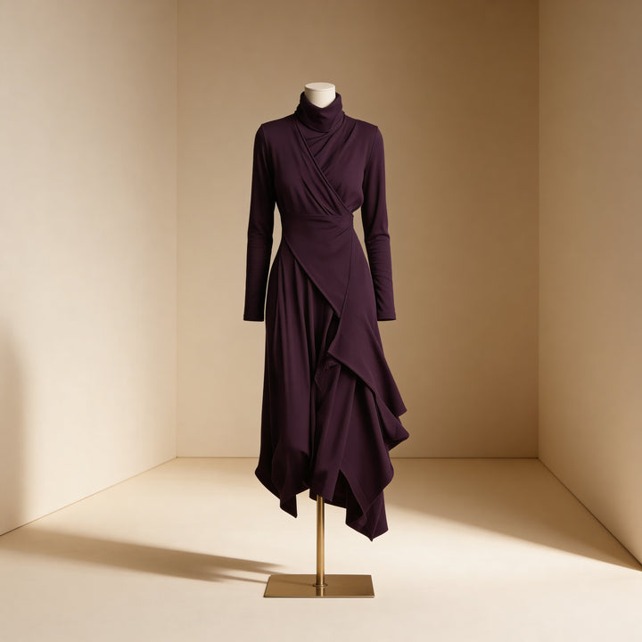 Marivelle Drape Maxi Dress