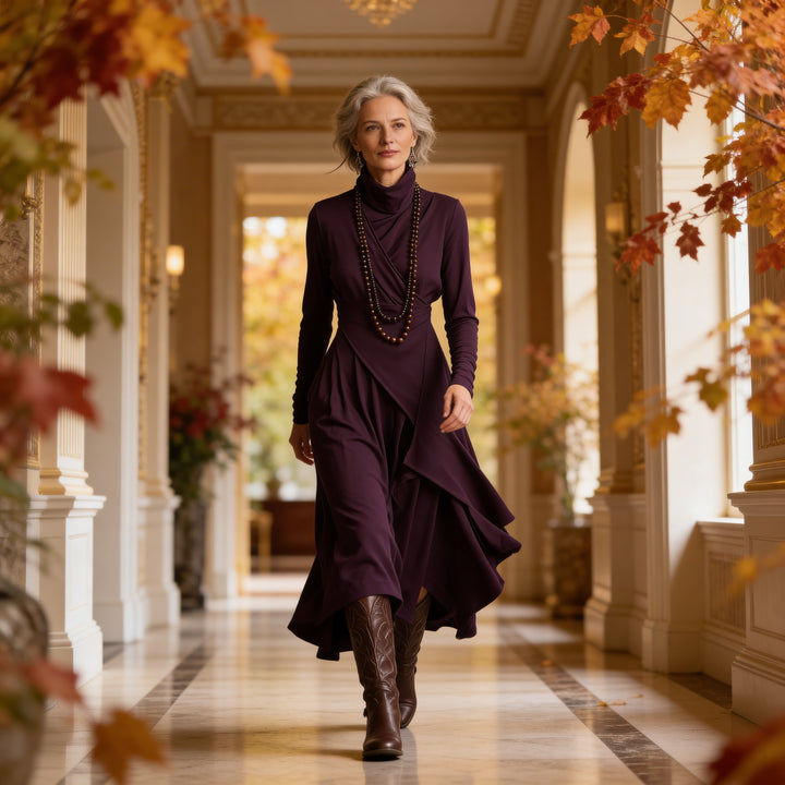 Marivelle Drape Maxi Dress