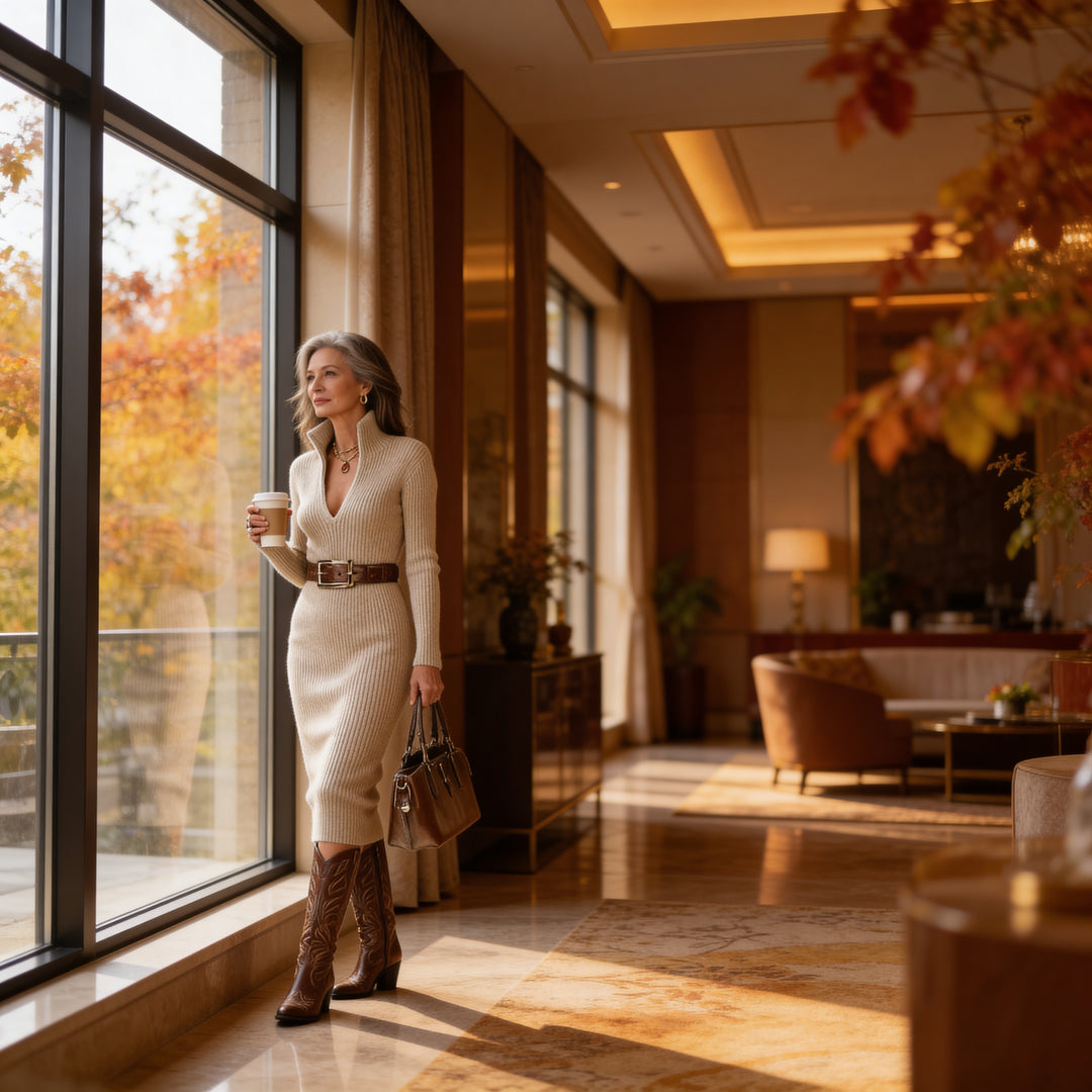 Calderra Knit Midi Dress