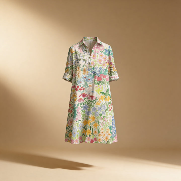 Arlena Bloom Shirt Dress