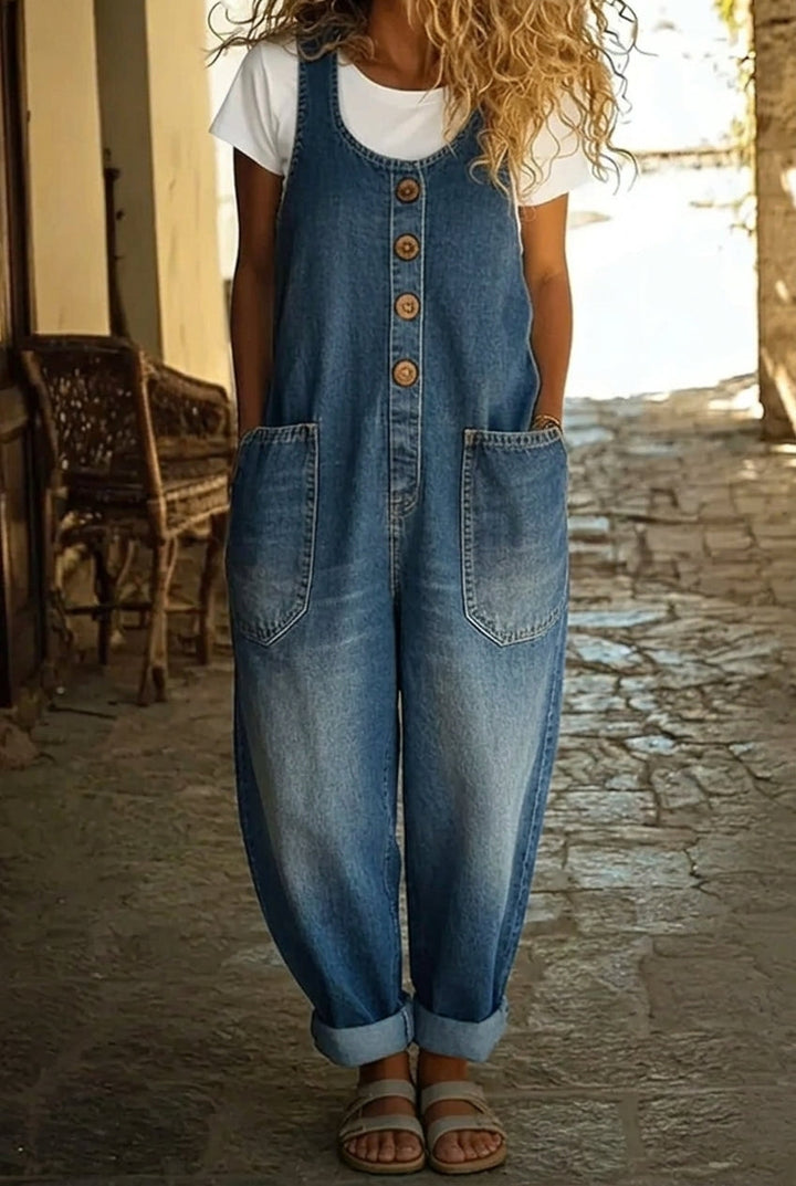 Daxton Vintage Denim Overalls