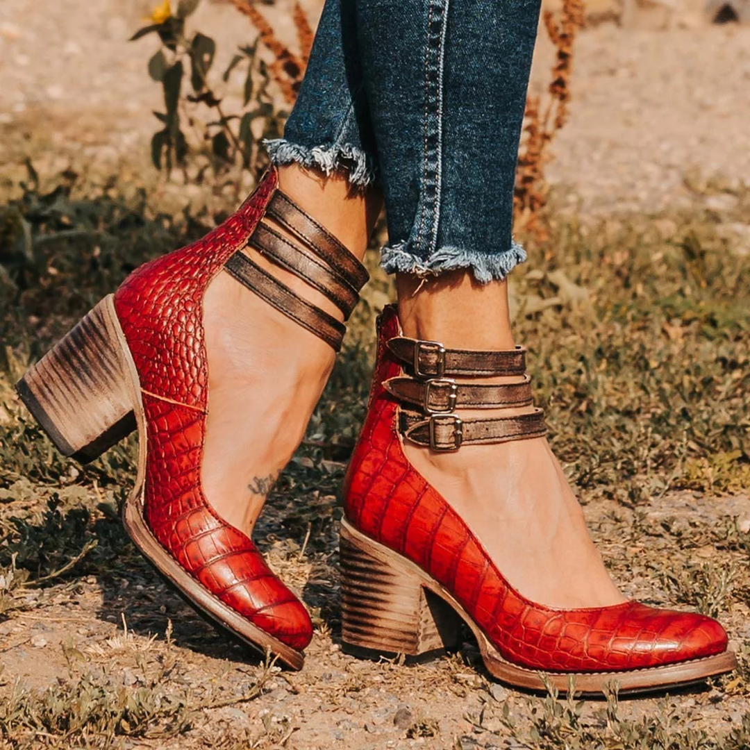 Delaney Comfort Block Heels