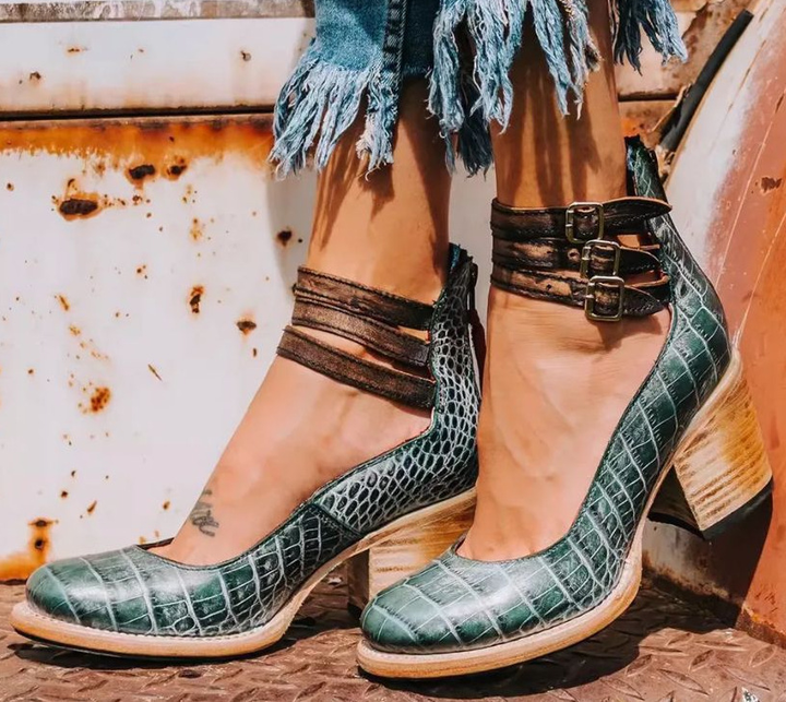 Delaney Comfort Block Heels