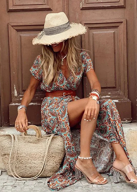Lennox Boho Flow Maxi Dress