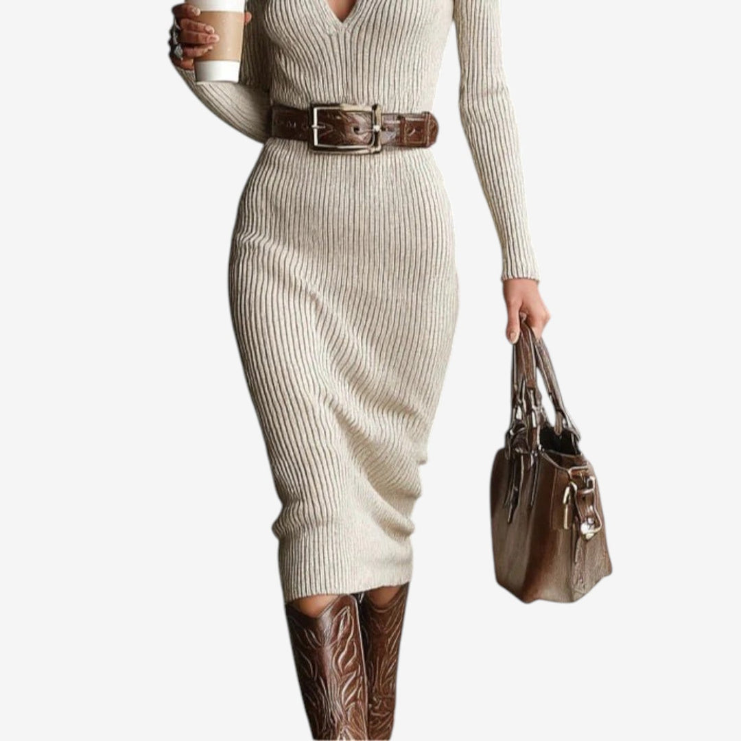 Calderra Knit Midi Dress