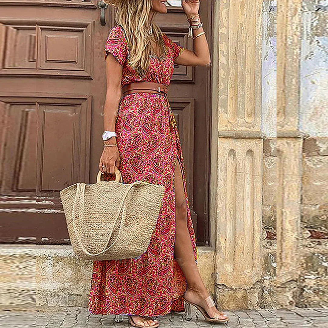 Lennox Boho Flow Maxi Dress