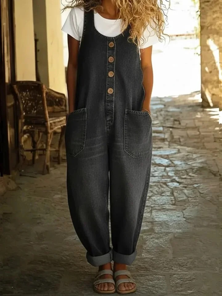 Daxton Vintage Denim Overalls